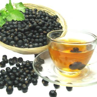 Extrakt aus schwarzen Johannisbeeren